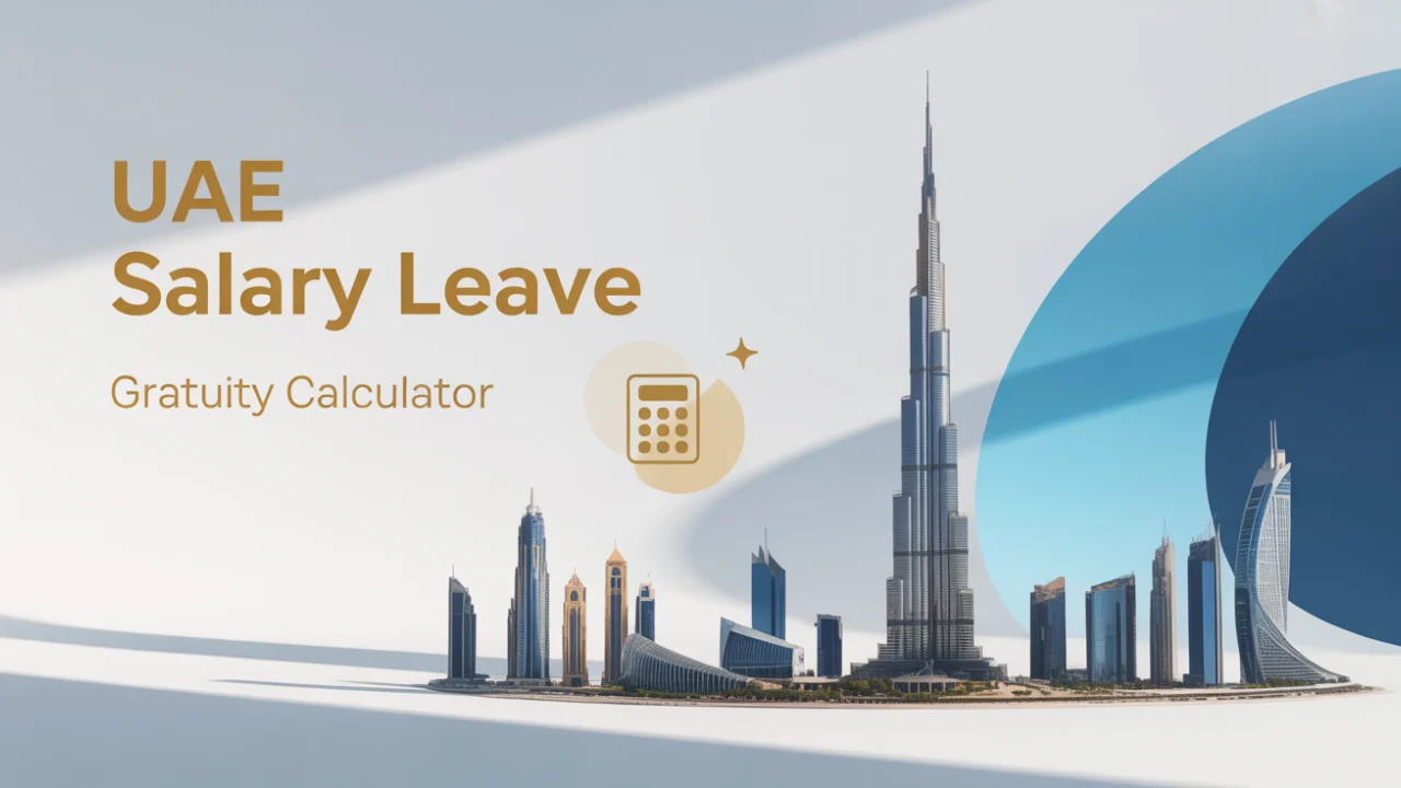 UAE salary leave gratuity calculator