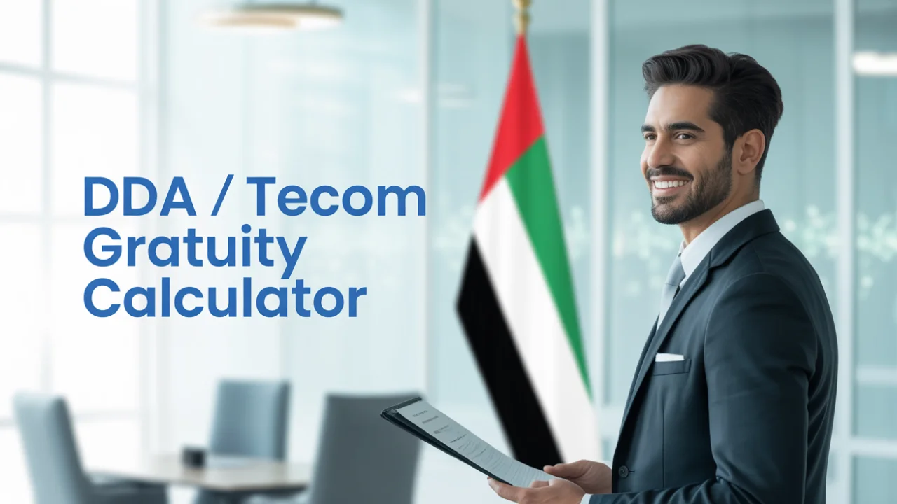 DDA / Tecom Gratuity Calculator