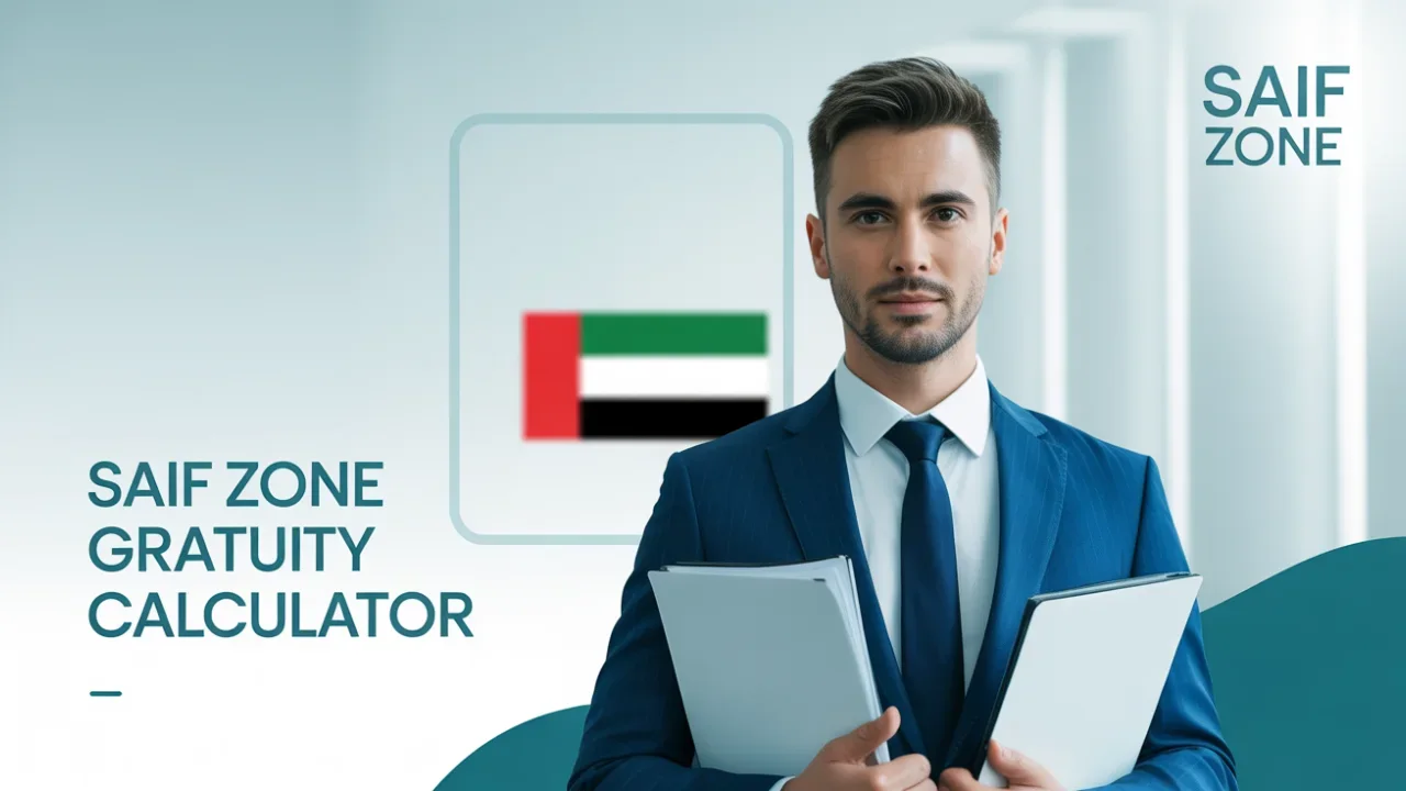 SAIF Zone Gratuity Calculator